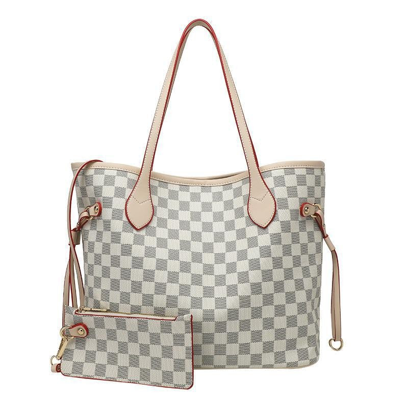 Women's Retro Large Capacity Fashion Shopping High-grade Tote Bags