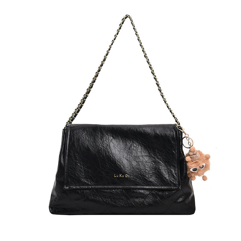 Women's Underarm Fashion Four Chain Versatile Large Bags