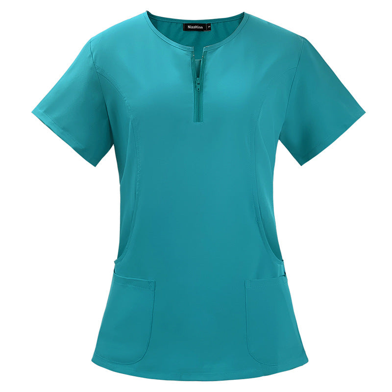 Oral Dentist Surgical Gown Female Split Undergarments Uniform