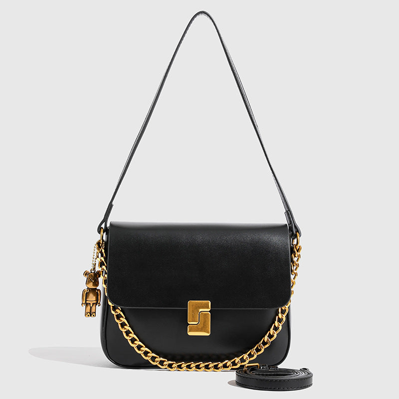 Women's Summer Solid Color Niche High Sense Shoulder Bags