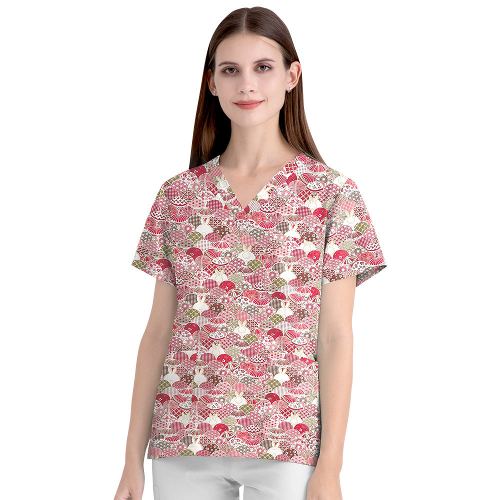 Women's & Men's Old Sister-in-law Split Outfit Work Clothes Cloth Uniform