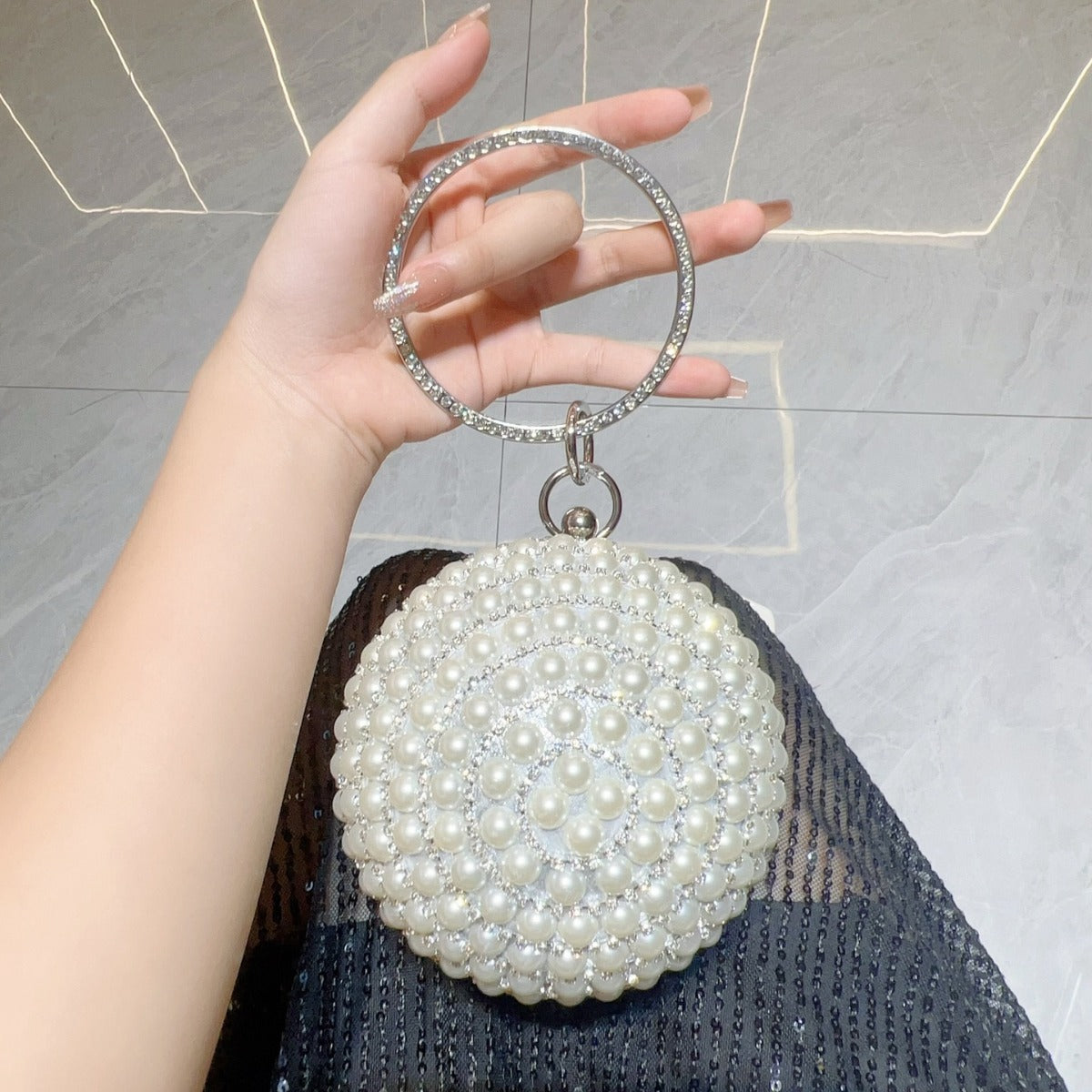 Vintage Pearl Bar Party Gathering Banquet Tote Bags