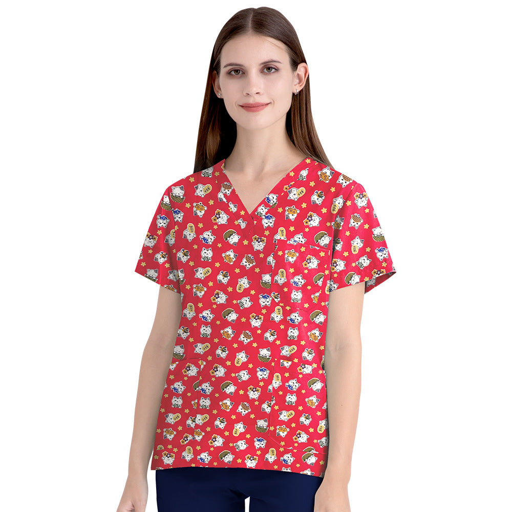 Women's & Men's Old Sister-in-law Split Outfit Work Clothes Cloth Uniform