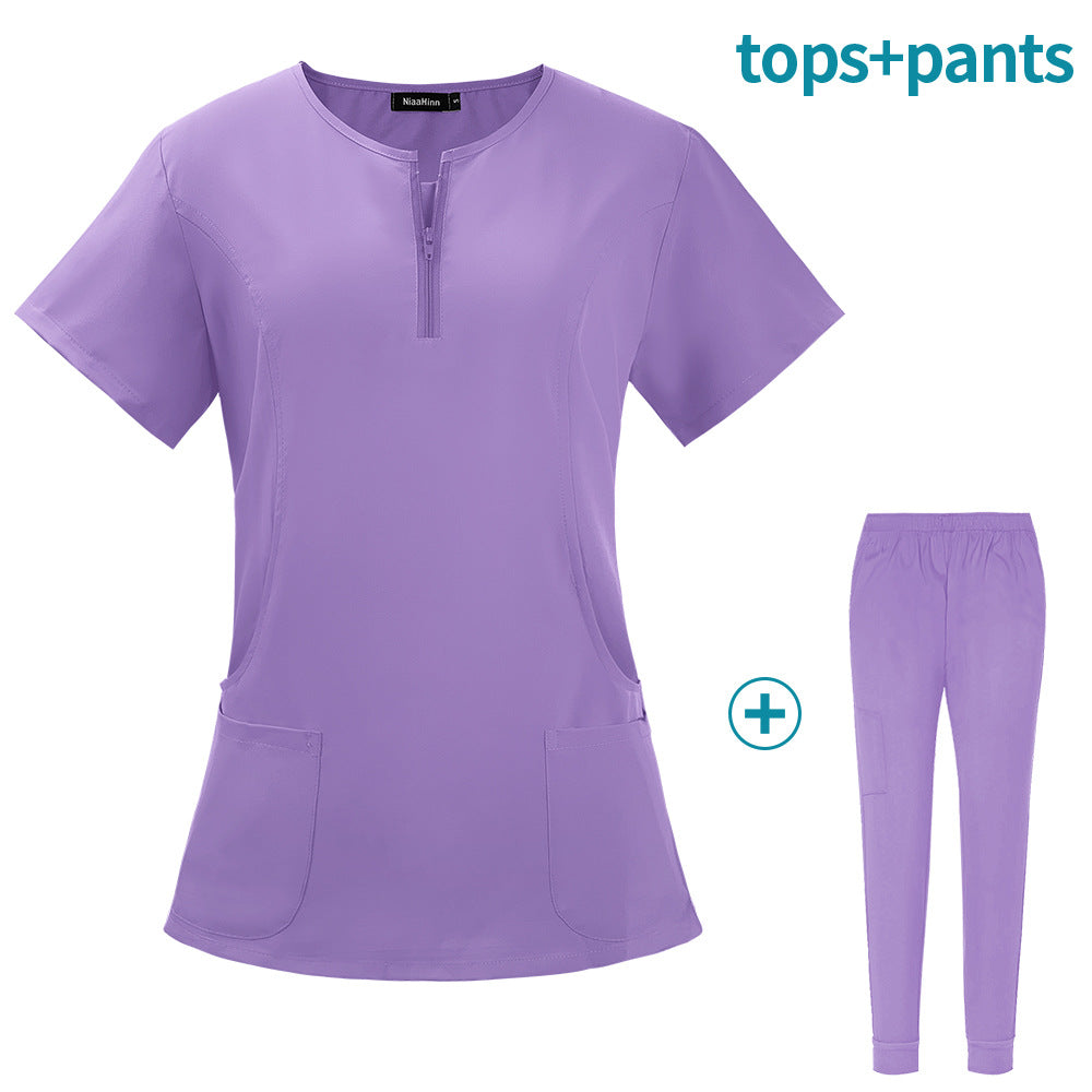 Elastic Hospital Oral Dentist Surgical Gown Uniform