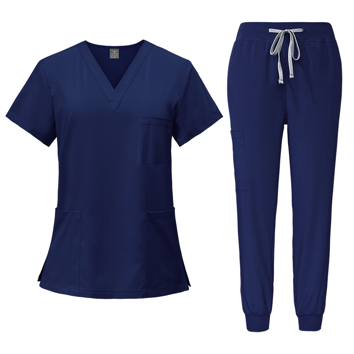 Women's & Men's Washing T-shirt Surgical Clothes Oral Nurse Suits