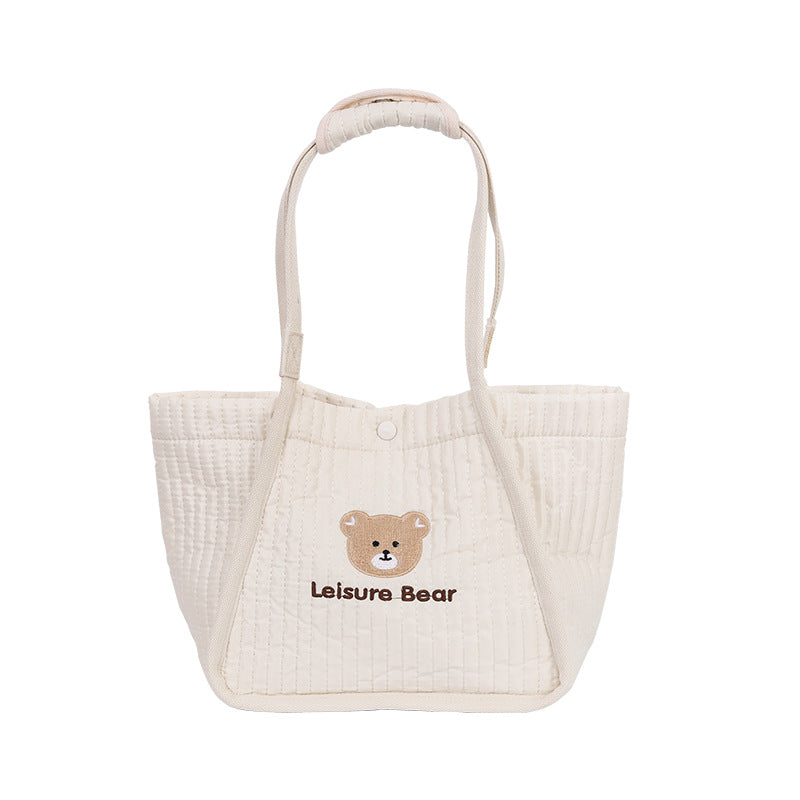 Women's Mummy Hand Nylon Large Capacity Bear Bags