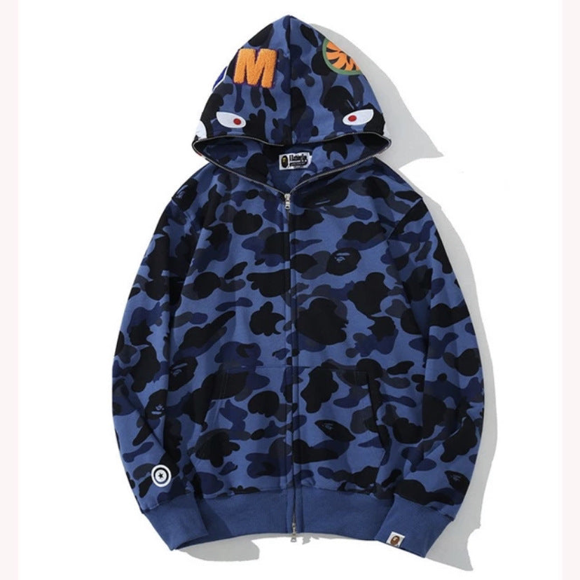Women's & Men's & Iti Letter Print Cotton Hooded Sweaters
