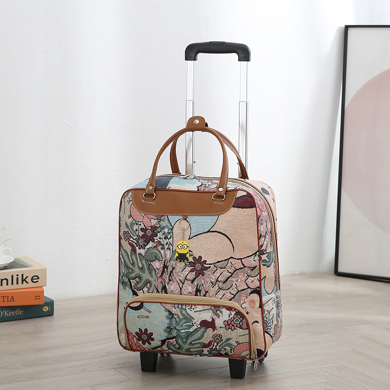 Women's & Men's & Fashion Large Capacity Duffel Lightweight Luggage