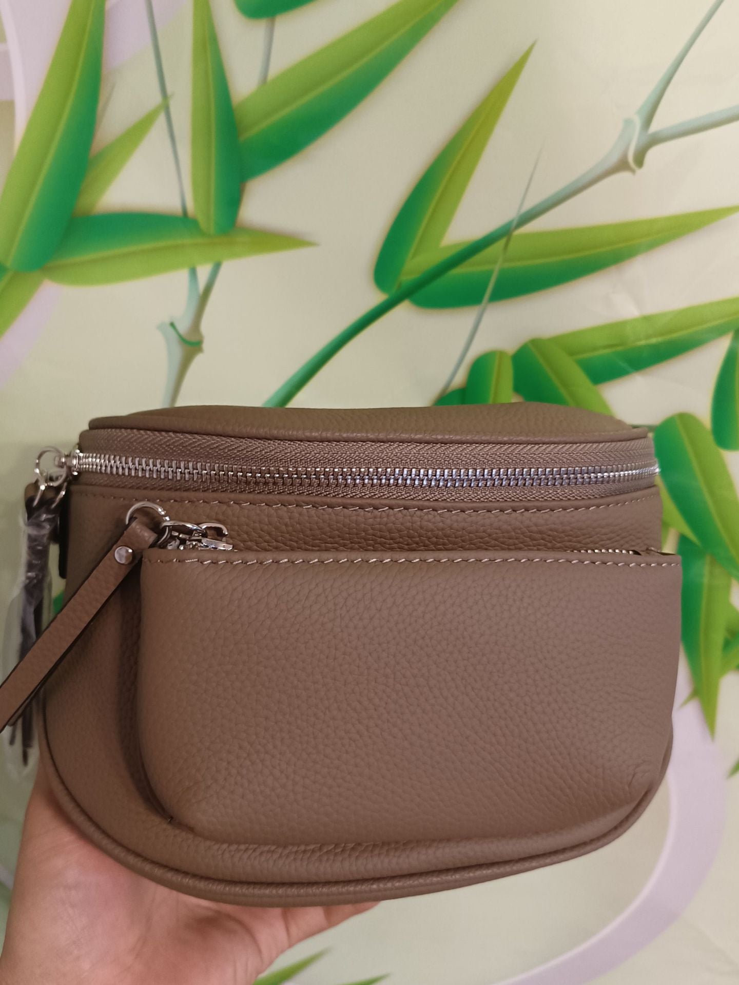 Women's Quality Simple First Layer Cowhide Soft Waist Packs