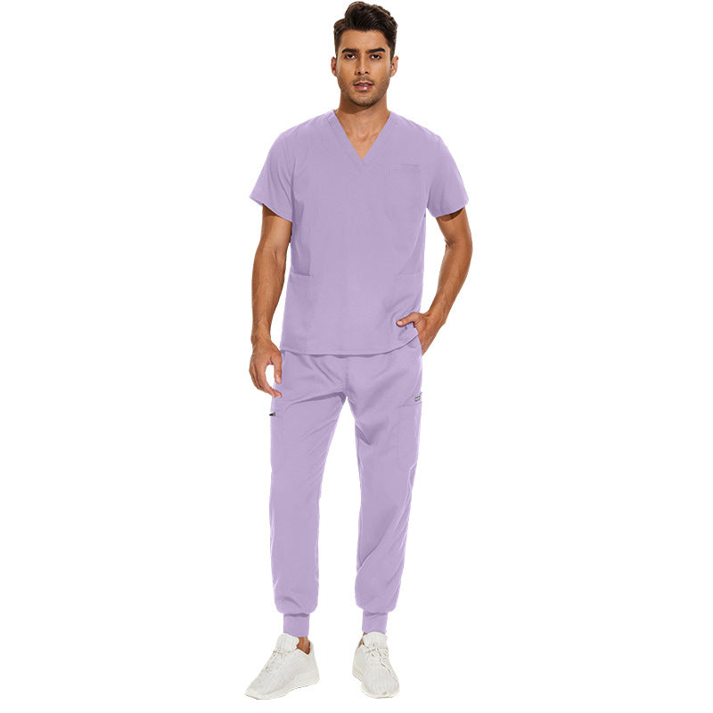 Women's & Men's & Washing Surgeon Disposable Protective Coveralls Work Uniform