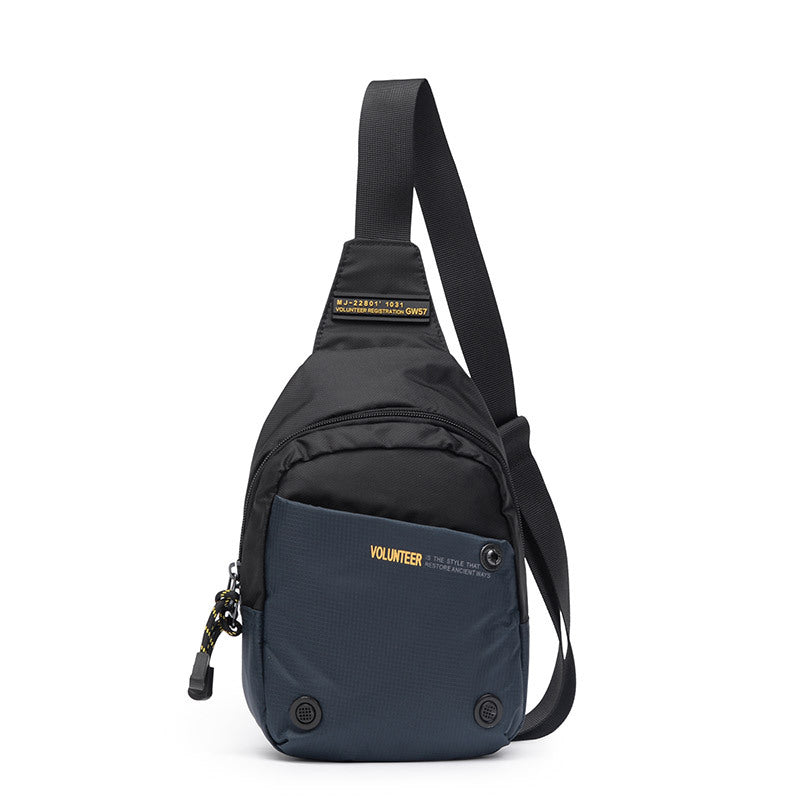 Men's Glamorous Leisure Oxford Cloth Canvas Men's Chest Bags