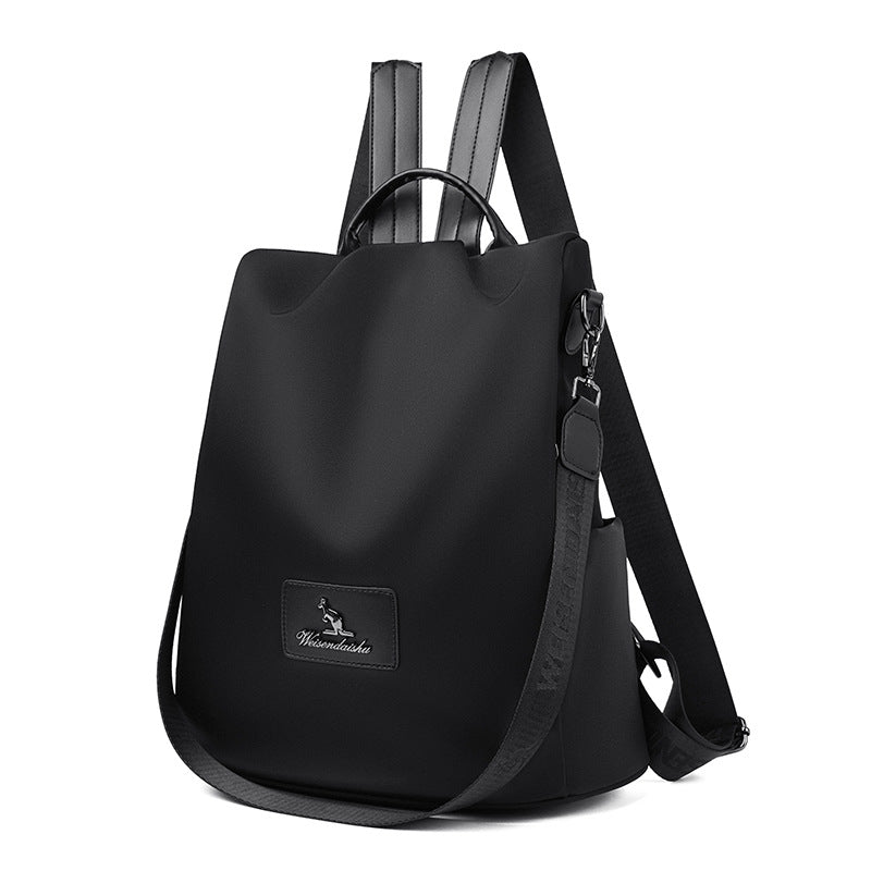 Women's Simple Korean Style Niche Oxford Cloth Backpacks