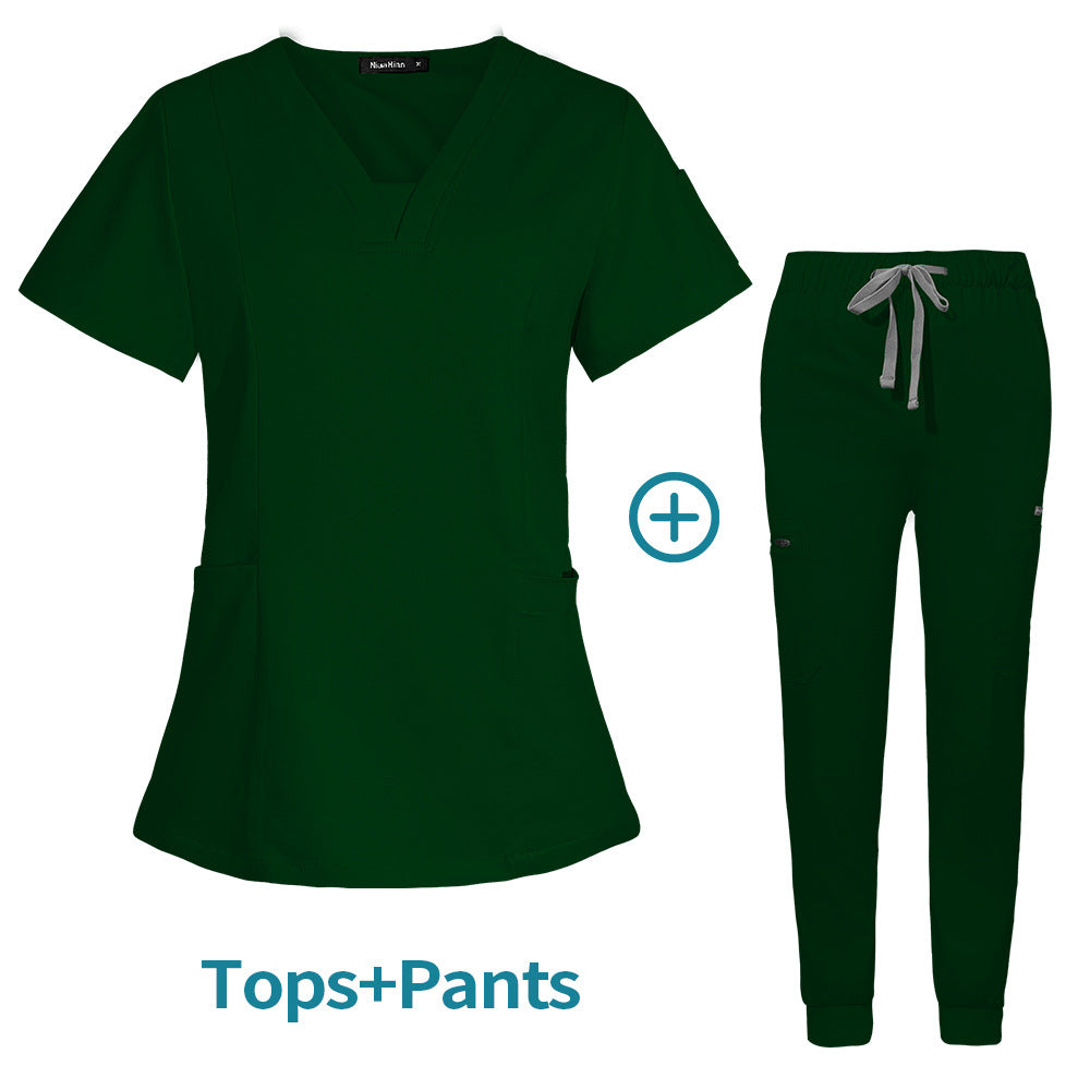 Surgical Gown Female Hospital Operating Stretch Uniform