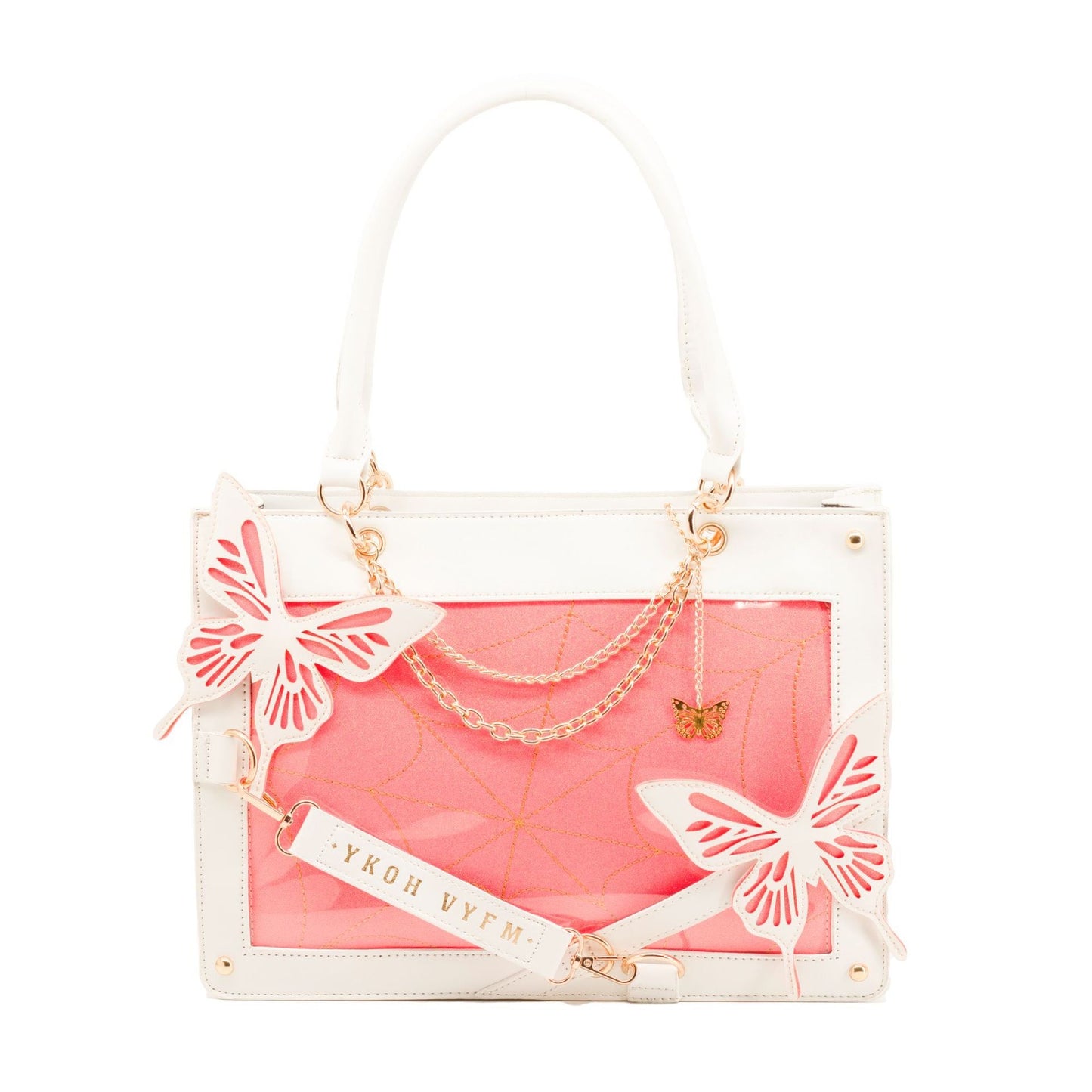 Sier Labyrinth Butterfly Cartoon Cross Body Tote Bags