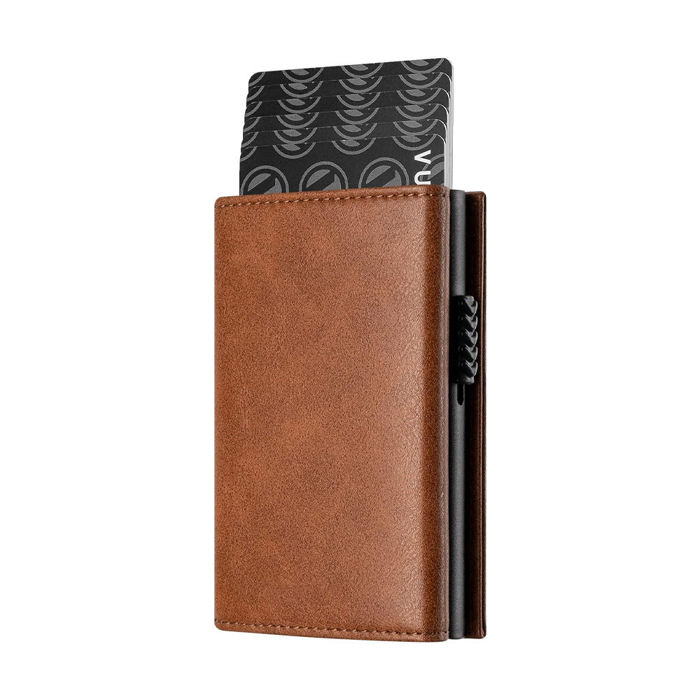 Men's Cool Metal Swiping Aluminum Alloy Card Holder