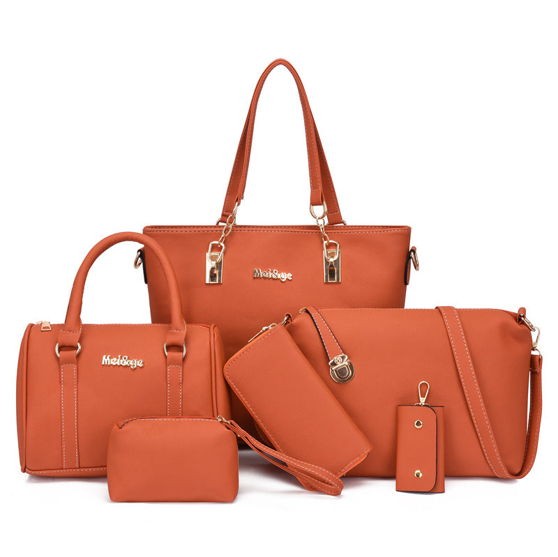 Women's Spring Fashion Retro Mother One Shoulder Bags