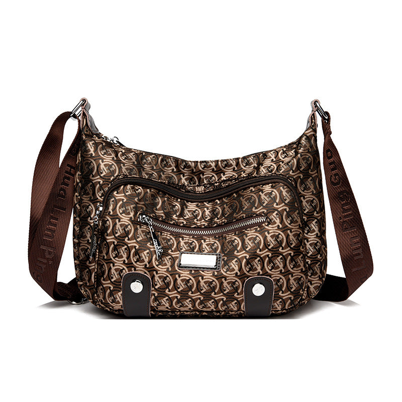 Women's Summer Waterproof Oxford Cloth Mom Large Crossbody Bags