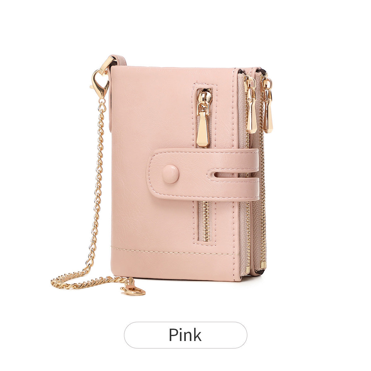 Women's Fashion With Detachable Large Capacity Double Ladies Wallet