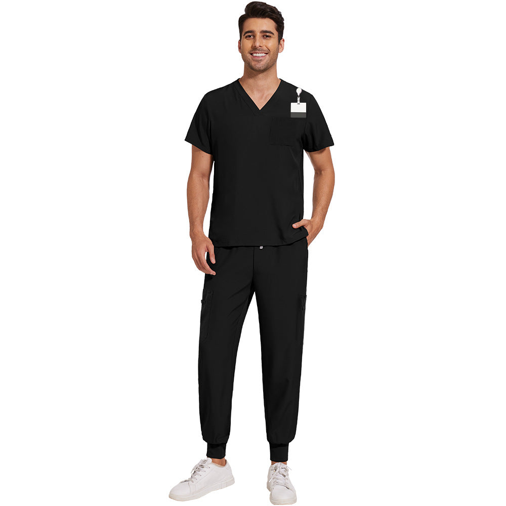 Doctors Nurses Frosted Thin Comfortable Breathable Uniform