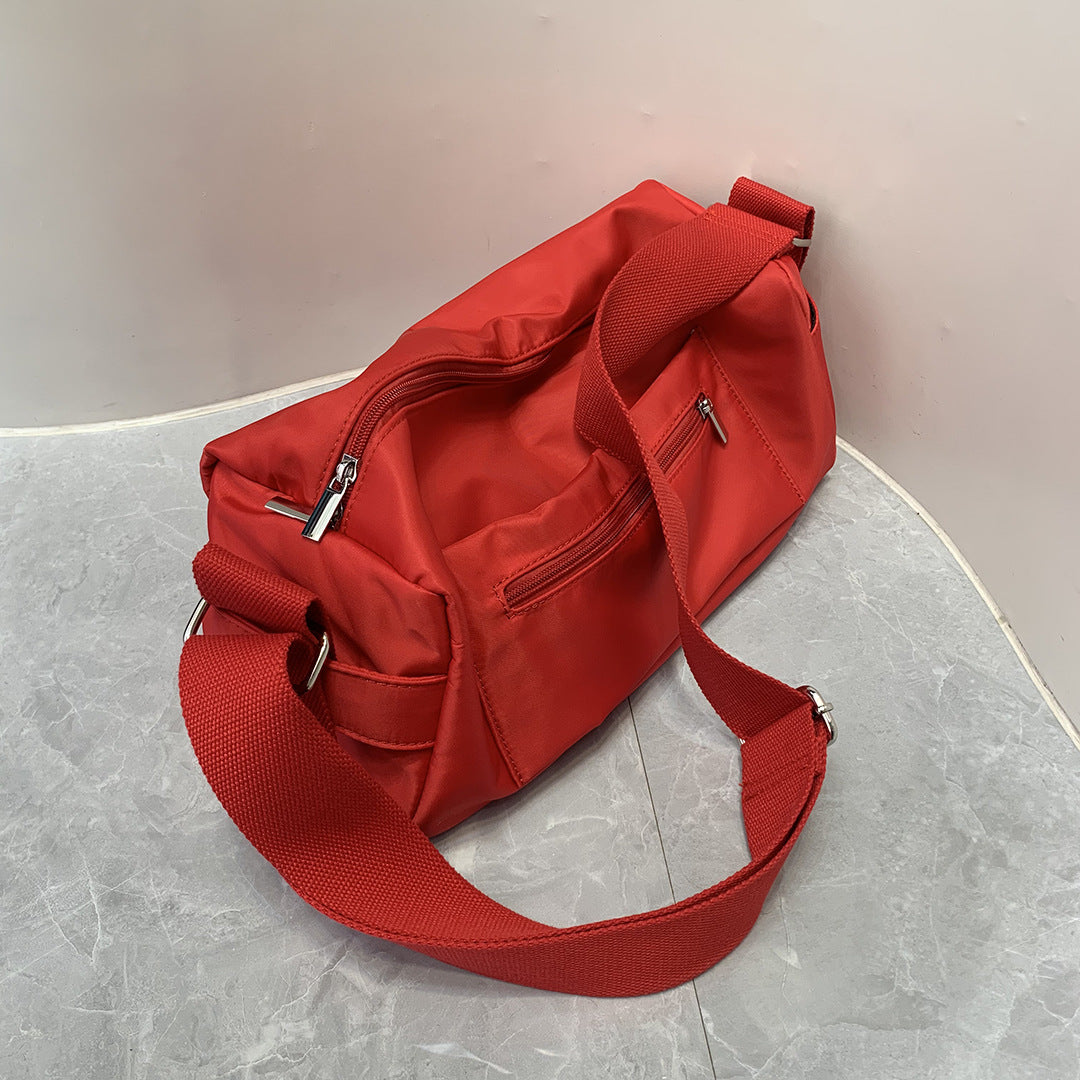 Women's Summer Toast Popular Oxford Cloth Large Lightweight Shoulder Bags