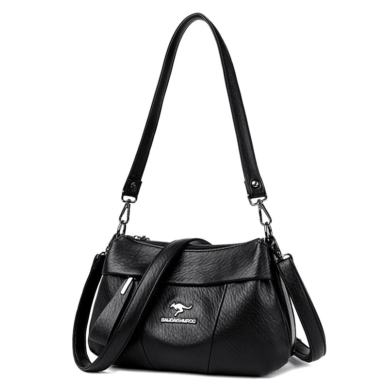 Women's Summer Mother Korean Style Stitching Elegant Crossbody Bags
