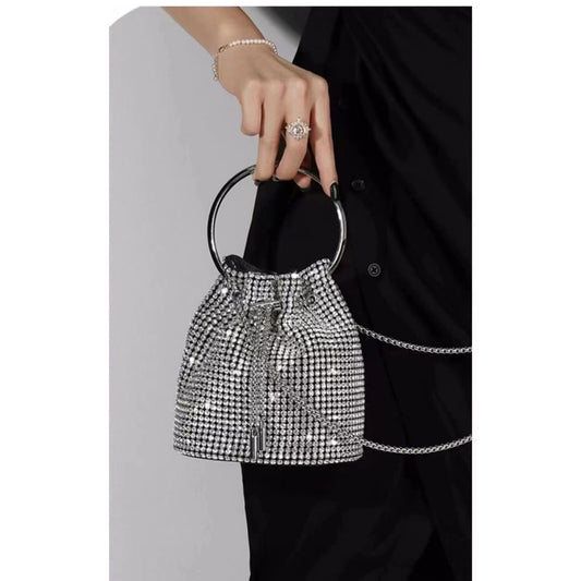 Women's Rhinestone Summer Affordable Luxury Fashion Leisure Bucket Bags