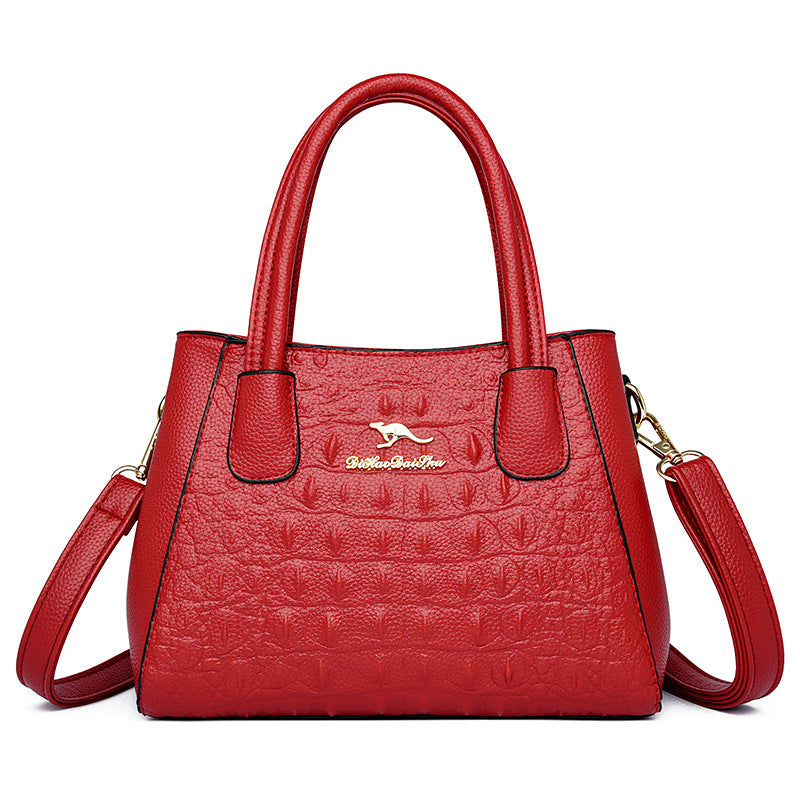 Women's Popular Charming Comfortable Crocodile Pattern Crossbody Bags