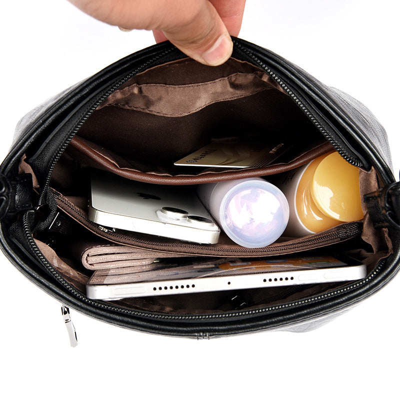 Women's Large Capacity Versatile Temperament Underarm Crossbody Bags