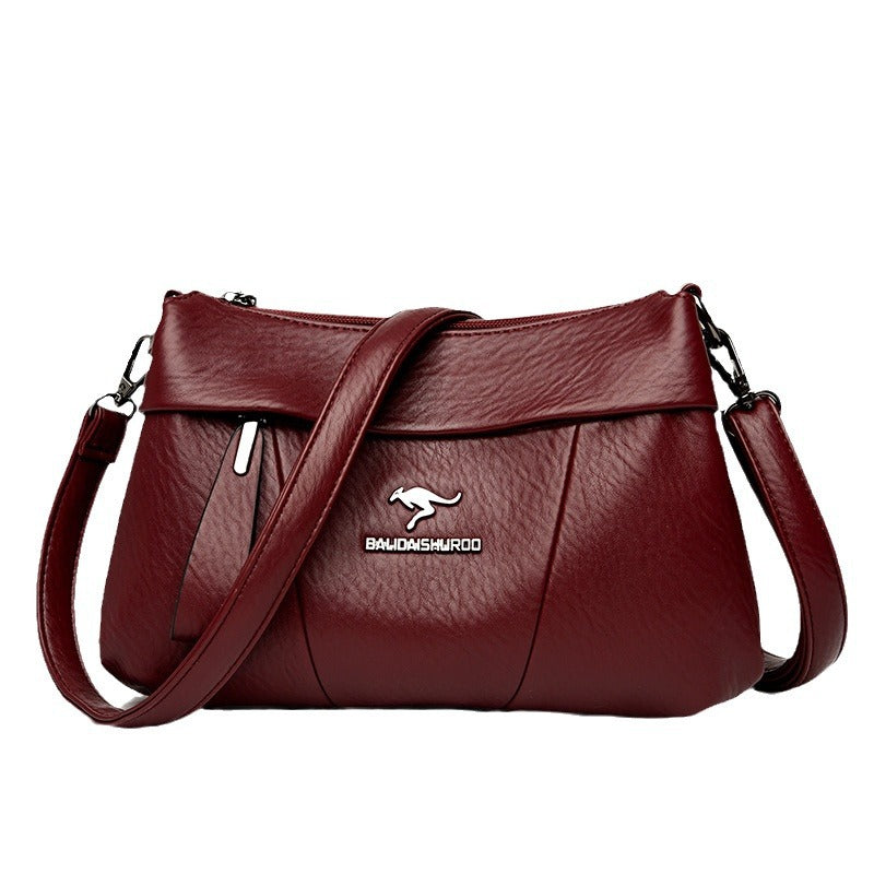 Women's Summer Mother Korean Style Stitching Elegant Crossbody Bags