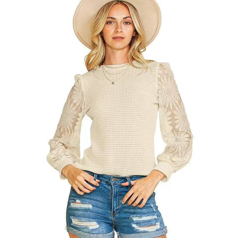 Women's Neck Pullover Autumn Fashion Hundred Pineapple Knitwear