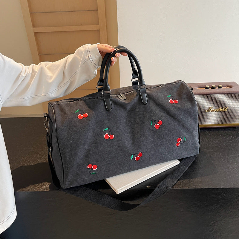 Women's & Men's & Large Capacity Retro Canvas Travel Bags
