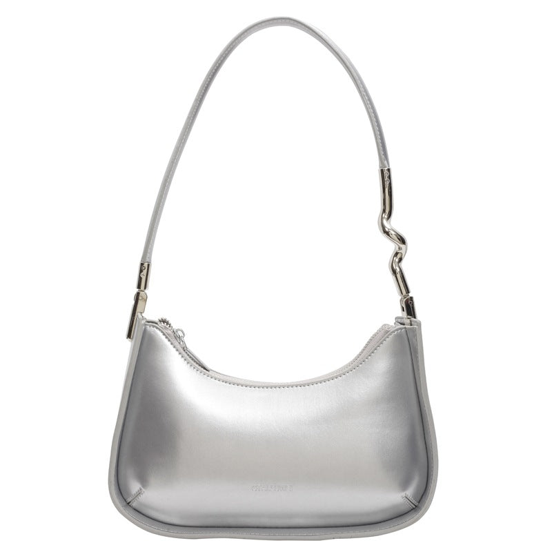 Women's Texture Niche Fashion Western Style Popular Shoulder Bags