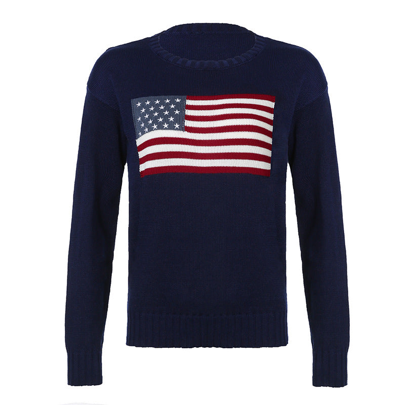 Autumn Elegant British Style Loose Retro Sweaters