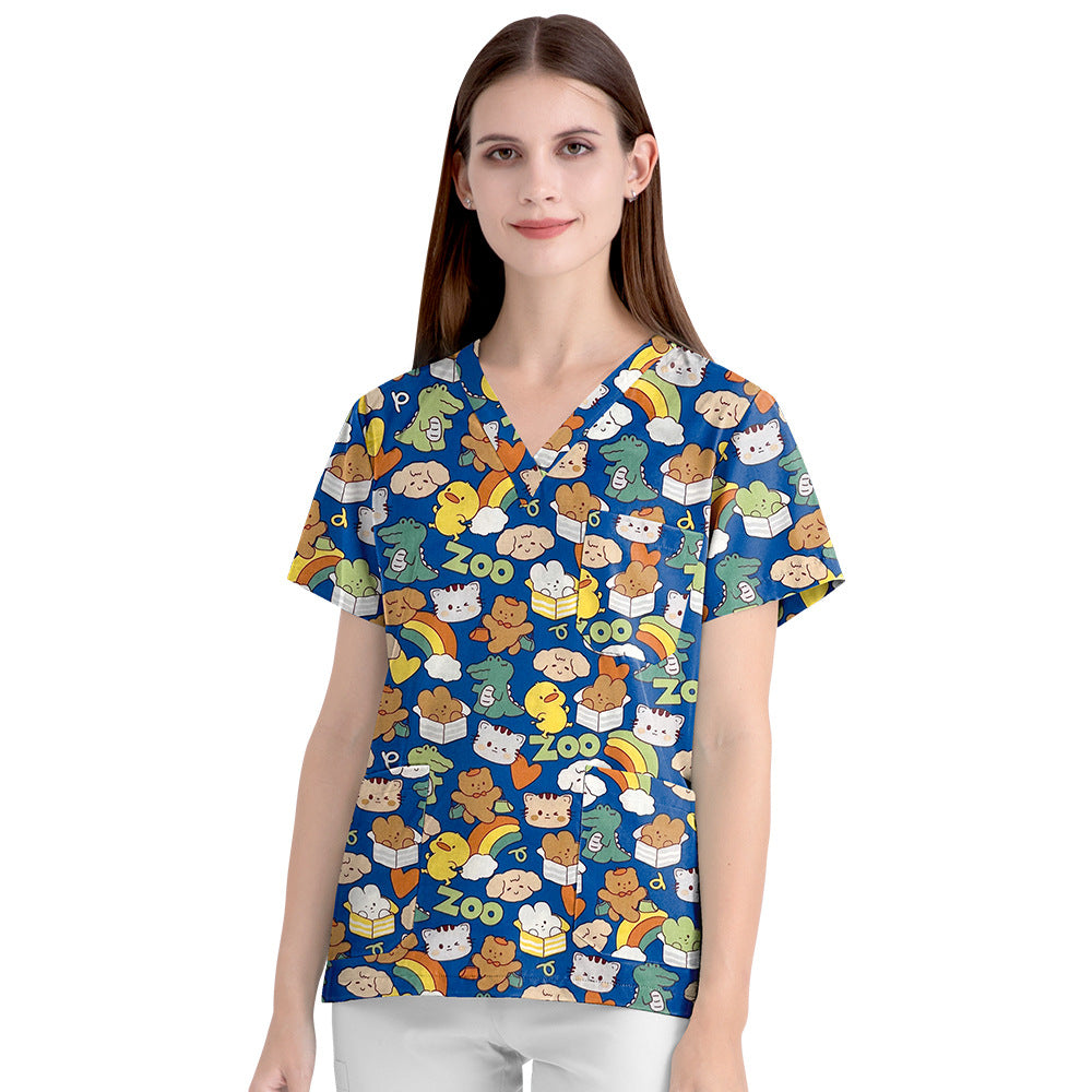 Women's & Men's Old Sister-in-law Split Outfit Work Clothes Cloth Uniform