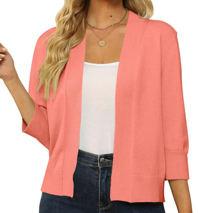 Women's Popular Fashion Outer Wear Slim Sweaters