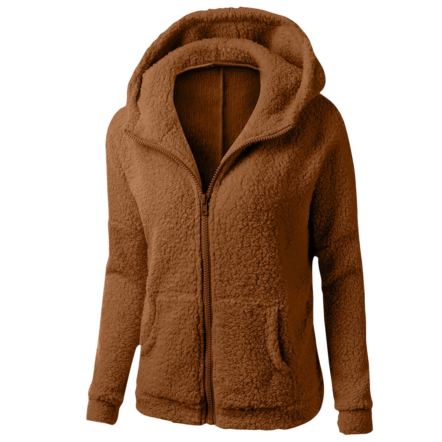 Women's Fleece Sweatshirt Ladies Hooded Pullover Sweaters