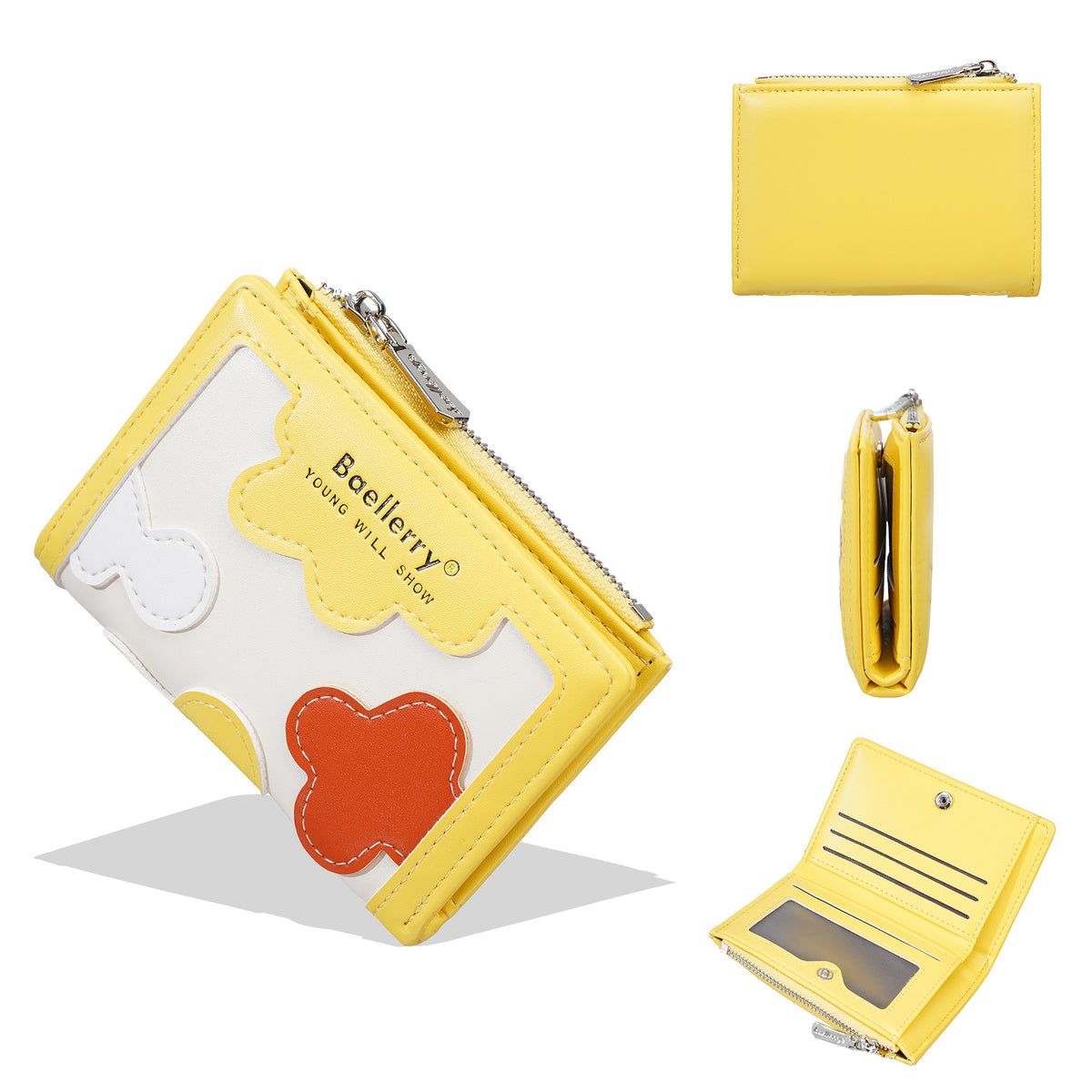 Women's High-grade Versatile Simple Multiple Slots Short Portable Compact Ladies Wallet