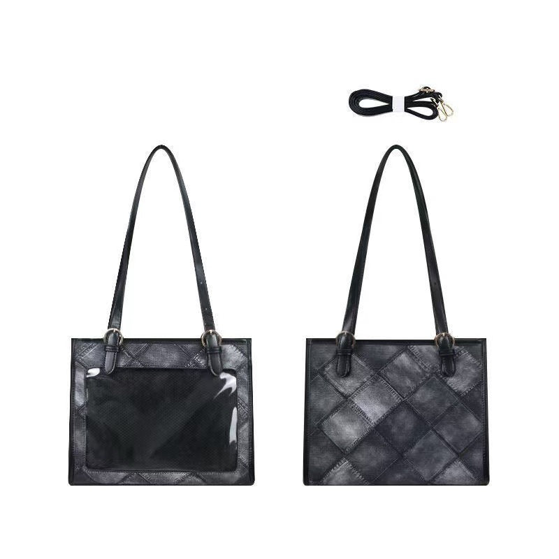 Women's Style Denim Cartoon Large Capacity Barlow Shoulder Bags
