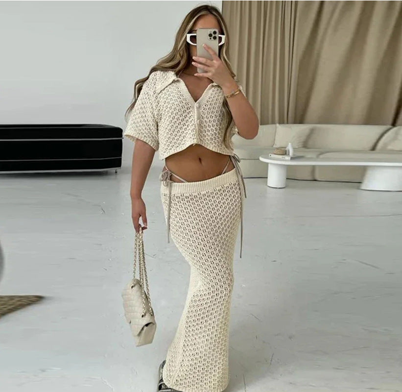 Popular Unique Durable Knitted Crocheted Buckle Suits