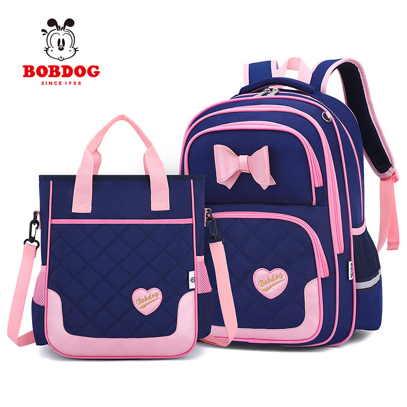 Children's Grade One To Six Primary Spine Protection Elementary School Students' Schoolbags