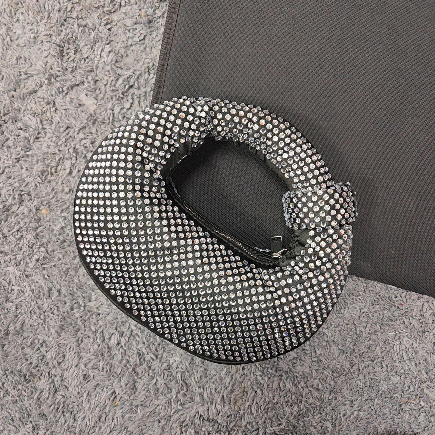 Women's Unique Clutch Shiny Rhinestone Dinner Handbags