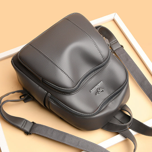 Women's Simple Stitching Large Capacity Fashion Backpacks