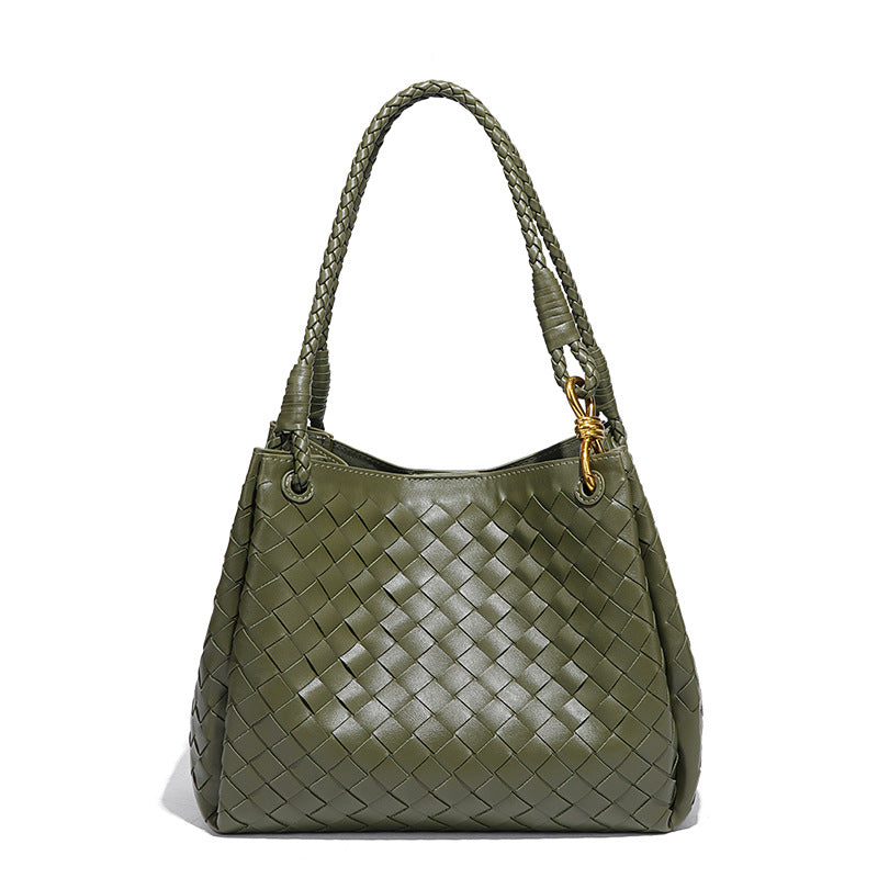 Woven Parachute Large Capacity Commuter Open Handbags