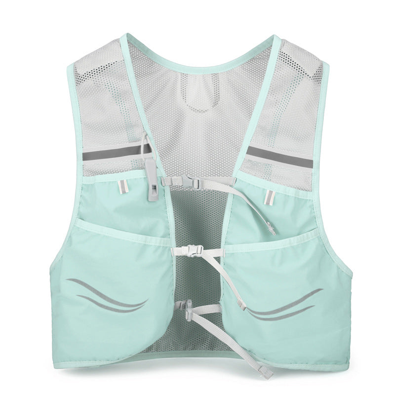 Running Reflective Vest Riding Safety Waistcoat Sports Backpacks