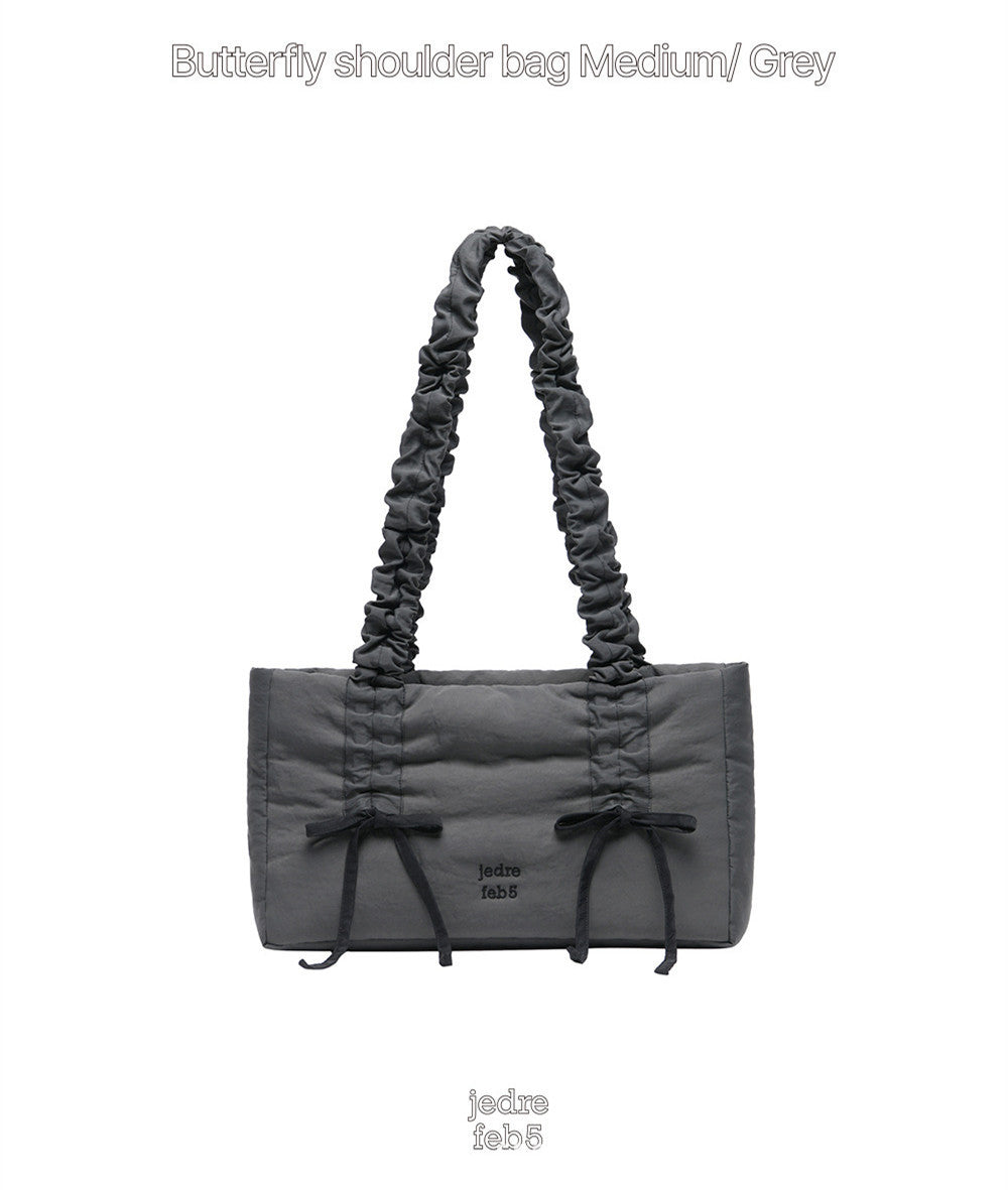 Women's Niche Korean Pleated Commuter Portable Shoulder Bags