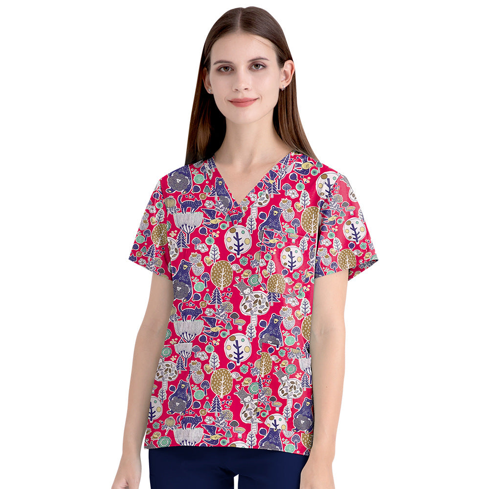Women's & Men's Old Sister-in-law Split Outfit Work Clothes Cloth Uniform
