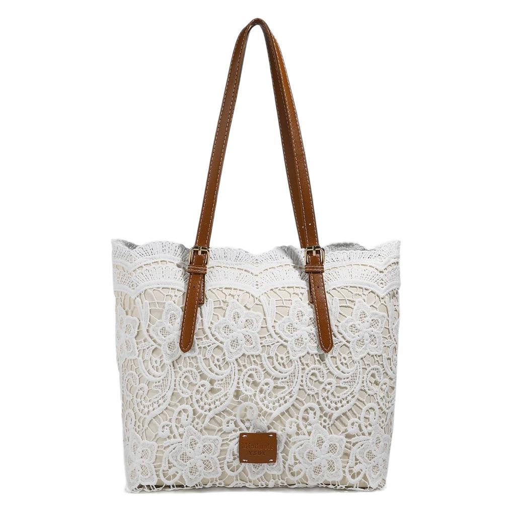 Women's Korean Style Summer Lace Vegetable Basket Bags