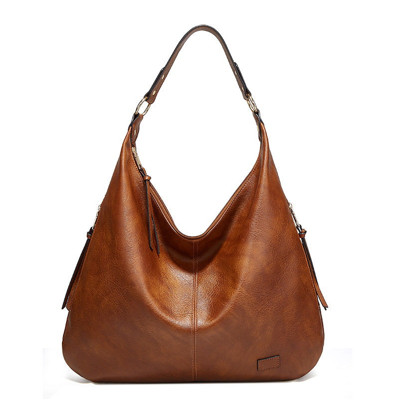 Women's Portable Korean Big Fashion Trend Large Shoulder Bags