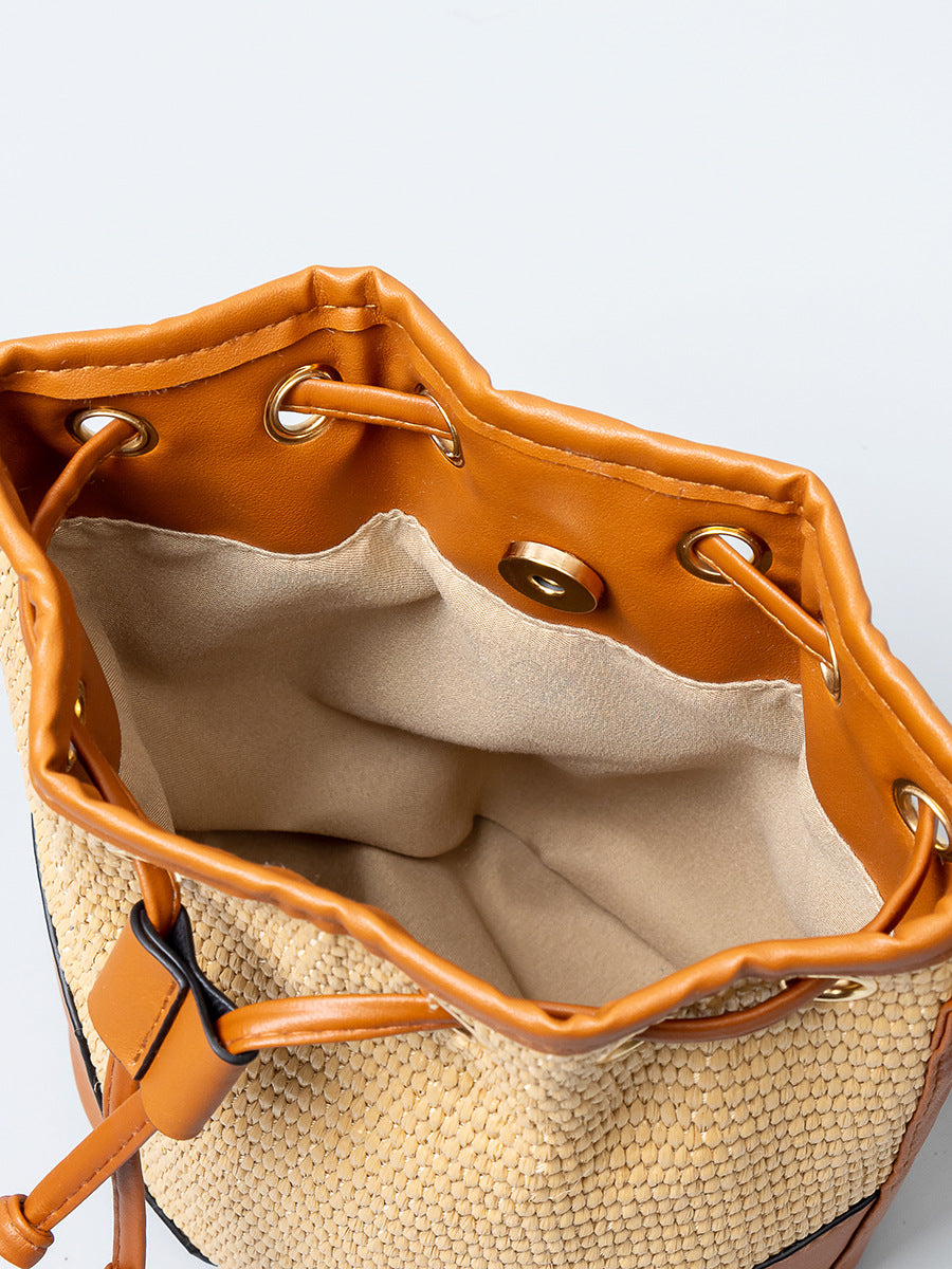 Women's Straw Woven High Sense Niche Shoulder Bags