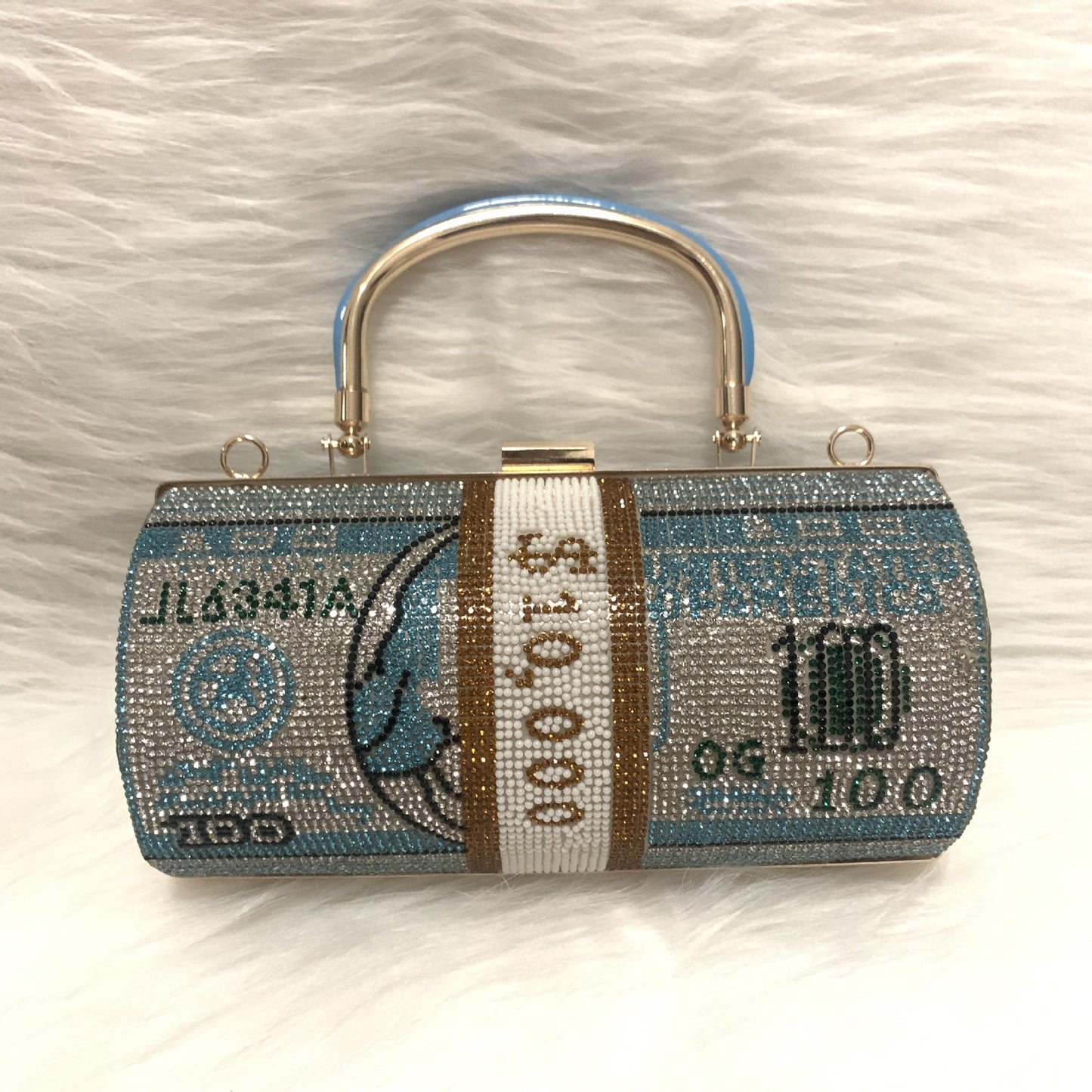 Dress One Clutch Fashion Dollar Hand Evening Bags